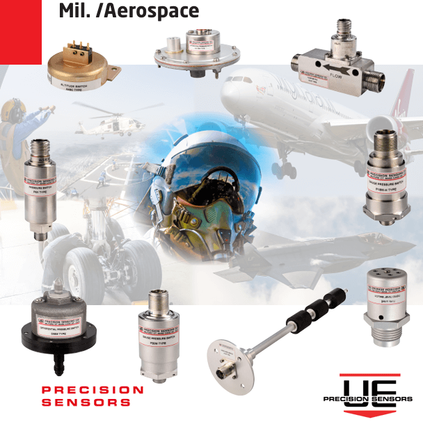 圧力スイッチ、温度スイッチ